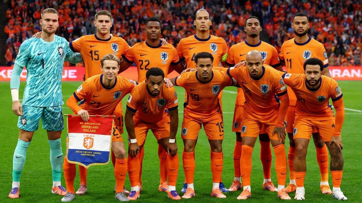 team photo for Países Bajos