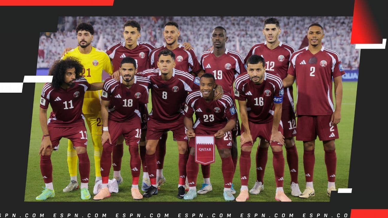 team photo for Catar