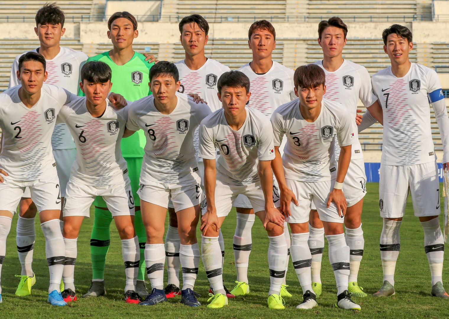team photo for Corea del Sur